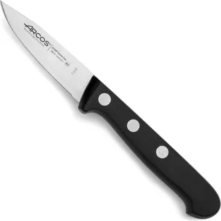 Arcos Universal Schälmesser Edelstahl Schwarz 7,5 cm - Schwarz