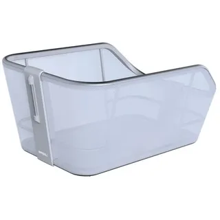 Basil Cento Tech Fiber Hinterradkorb blau silber