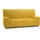 Tunez elastischer Stoff Gold Gold 3-Sitzer 170 bis 220 cm
