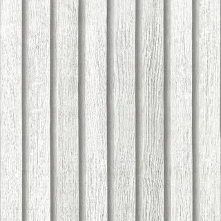 Livelynine Selbstklebende Tapete Holzoptik Schlafzimmer Wohnzimmer Wand 40CMx10M 3D Wandpaneele Holz Selbstklebend Weiß Holztapete 3D Optik Selbstklebend Hell Folie Holzoptik Selbstklebende Weiß Decke