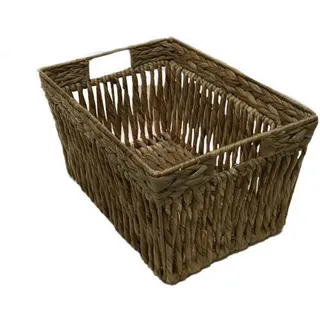 Landscape Regalkorb , Naturfarben , Metall, Naturmaterialien , 13 l , rechteckig , 25x18x35 cm , Handmade in Vietnam , handgemacht , Ordnen & Aufbewahren, Dekoboxen & Aufbewahrungsboxen, Regalboxen & Stehsammler