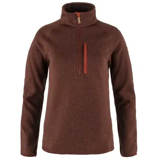 Fjällräven Övik Fleece Mit Halbem Reißverschluss - Autumn Leaf - S