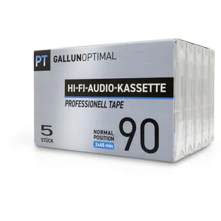 GALLUNOPTIMAL Audiokassette 90 min 5er Set