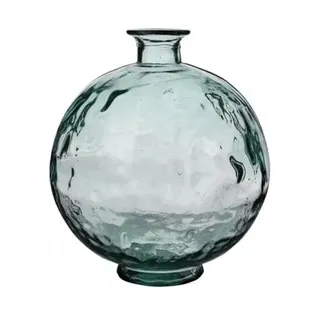 NATURAL LIVING VASE Opera 7L AUS RECYCELTEM Glas Ø 24CM X H28CM