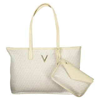 Mario Valentino Damen Tasche aus Polyurethan in Beige VBS9OX01QUEENRE_BEECRUMU - Beige