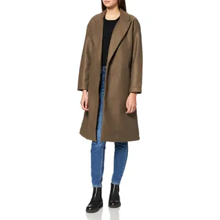 Vero Moda Damen VMFORTUNE Long Jacket GA COL Jacke, Bungee Cord, L