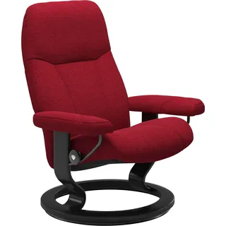 Stressless® Relaxsessel »Consul«, mit Classic Base, Größe S, Gestell Schwarz, rot