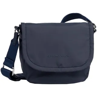 Tom Tailor Sansa Damen Überschlagtasche Umhängetasche Klein Blau