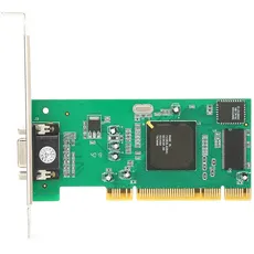 Professionelle Grafikkarte 8MB 32Bit PCI Grafikkarte,VGA Karte,Unterstützt VOD Songsystem,Zwei Notch Design,kompatibel mit 64Bit PCI-X Steckplätzen,für ATI Rage XL
