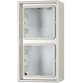 Jung AP-Kappe 2-fach angeformter Rahmen AL 2582 A-L