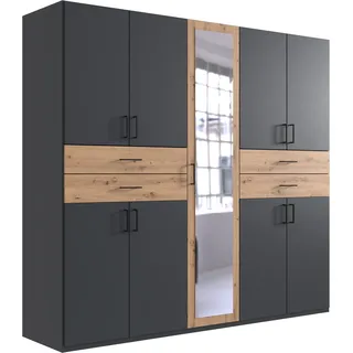 WIMEX Kleiderschrank Taiga 225 x 210 x 58 cm Grau