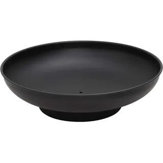vidaXL Feuerschale Ø 57 cm Schwarz