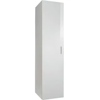Malta Drehtürenschrank 30 x 185 x 40 cm weiß