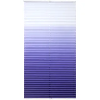 LIEDECO Plissee »Farbverlauf« Lichtschutz ohne Bohren verspannt, grau