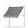 200 x 0 cm Anthrazit Polyester