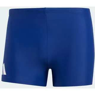 adidas Solid Swim Boxers, Dark Blue/White, 34