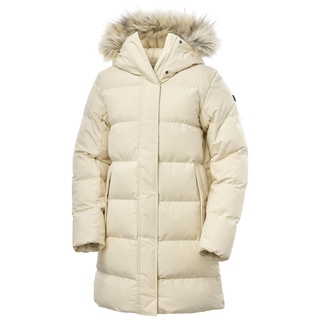 HELLY HANSEN W Blossom Puffy Parka, Creme, M