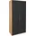 Drehtürenschrank Level by fresh to go 100 x 236 x 58 cm Grau