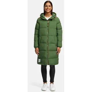 Marikoo Winterjacke »Marikoo Nomadiaa lange Damen Winterjacke N024«, grün