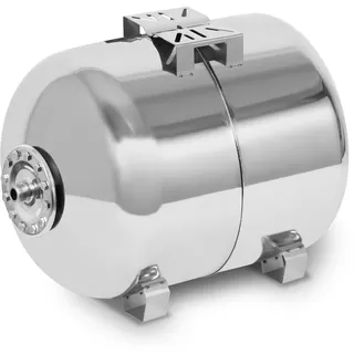 EBERTH Ausdehnungsgefäß 100L, 6 bar, Druckkessel, Druckerhöhungsanlage, Tank, Wasserspeicher, 1" Anschluss für Hauswasserwerk, Brunnenpumpe