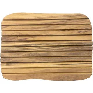 Schneidebrett , Teakfarben , Holz , Teakholz , 27x2x36 cm , Fsc , Küchenzubehör, Schneidebretter