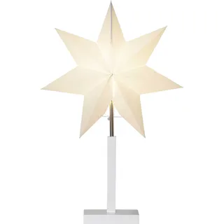 Star Trading 232-25, Leichte Dekorationsfigur, Weiß, Papier, IP20, Weiß, 1 Glühbirne(n) - Weiß