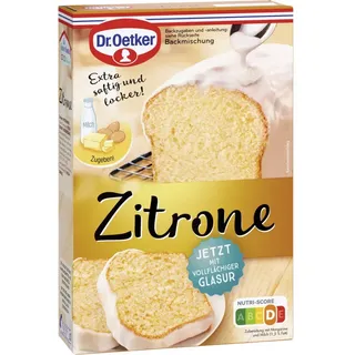 Dr. Oetker Dr.Oetker Zitrone Backmischung 525,0 g