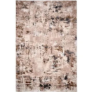 Novel Webteppich , Grau, Beige , Textil , Abstraktes , rechteckig , 120x180 cm , Oeko-Tex® Standard 100 , Teppiche und Böden, Teppiche, Webteppiche