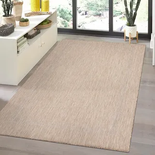 Ayyildiz Teppiche Outdoorteppich »RELAX 4311« rechteckig 5 mm Höhe Läufer, Pflegeleicht, Robust, In- und Outdoor, große Farbauswahl, beige