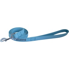 Doogy Glamorous Hundeleine, 20 mm x 120 cm, Blau