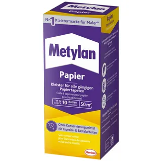 Metylan Tapetenkleister Papier 6 cm 125 g Transparent