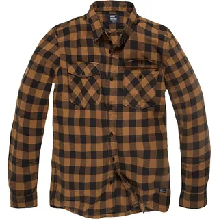 Vintage Industries Harley, Hemd - Gelb/Schwarz - 3XL