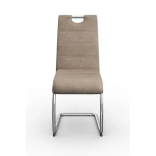 Hela Küchenstuhl Flora II Mikrofaser beige 4er Set