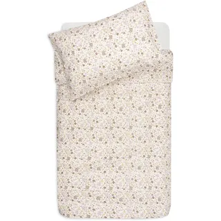 jollein Kinderbettwäsche – Flower Fairies – 100x140cm – 100% Baumwolle – OEKO-TEX Zertifiziert – Babybettwäsche mit Kissenbezug – Bettwäsche Set