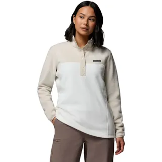 Columbia Benton Springs 1/2 Snap Pull Over Sea Salt / Dark Stone XXL