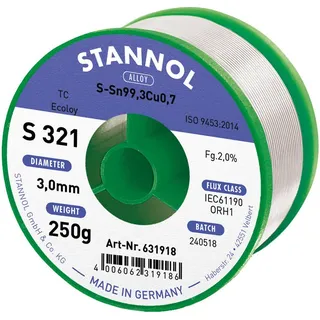 Lötdraht S321 -  250 / 3