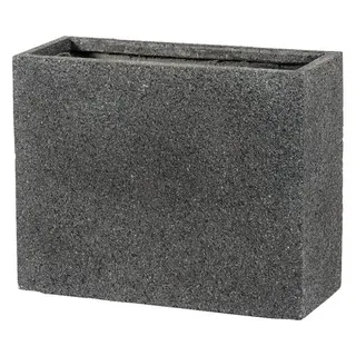 Pflanzkübel Passion for Pottery Fibreclay 60 x 30 x 50 cm schwarz