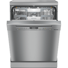 Miele G 7110 SC AutoDos Cleansteel Geschirrspüler (Standgerät, Besteckschublade, 598 mm breit, 43 dB(A), B)