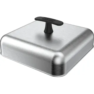 Weber Grillhaube 26 x 26 cm Edelstahl Silber