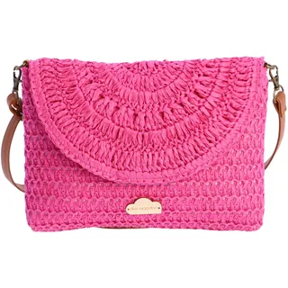 Don Algodon Leira Handtasche Bast Pink