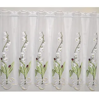 Stickereien Plauen »Maiglöckchen« Stangendurchzug 1 Stk. tlg., bunt,