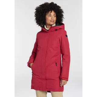 3-in-1-Funktionsparka ICEPEAK "PHILIPPSBU", Damen, Gr. 36, rot, Obermaterial: 100% Polyester. Futter: 100% Polyester. Innenjacke: 100% Polyester. Wattierung: 100% Polyester, ca. Mitte Oberschenkel, mit verstellbarem Klettverschluss, Jacken 3-in-1-Funktionsparka, Winterjacke Wasserdicht, Winddicht & Atmungsaktiv