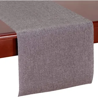 Silver Spoons 1933 (grau) Gewebte Tischläufer, für gehobene Hochzeiten und Abendessen, 35,6 x 274,3 cm, 3 Stück, Polyester