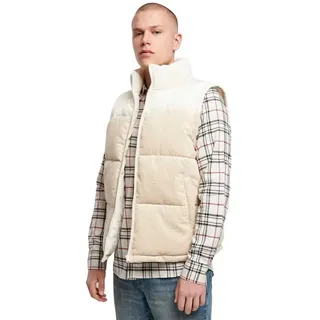 Urban Classics Cord Weste - White Sand - XL