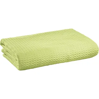 Erwin Müller Baumwolle Sommer-Decke Siena in lindgrün | Gr.: 150 x 200 cm