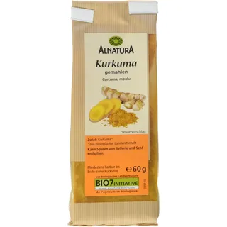 Alnatura Bio Kurkuma, gemahlen, 60g