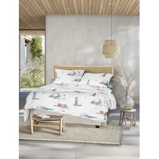 IRISETTE Bettwäsche »Easy 8329« 2 Stk. tlg. pflegeleicht und bügelfrei Irisette multi B/L: cm x cm