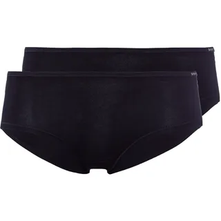 SKINY Cotton Advantage 2 St. Schwarz 44