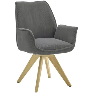 Musterring Esszimmerstuhl Tiama Cord grau 2