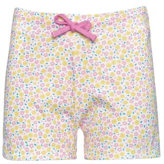Trigema Bermudas »TRIGEMA Shorts mit Allover Blumen-Print«, weiß